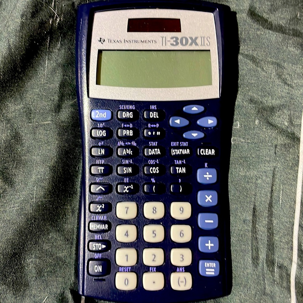 Scientific Calculator, TI-30XIIS, used very little, brand new condition.